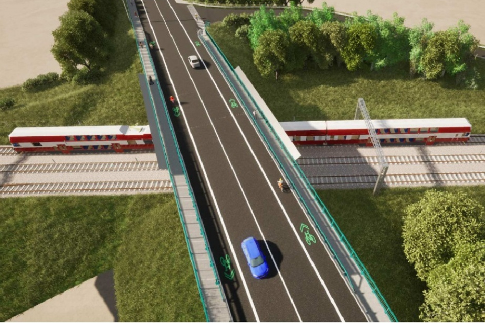 Vizualizácia novovybudovaného mosta. l Zdroj: Enviroportal
