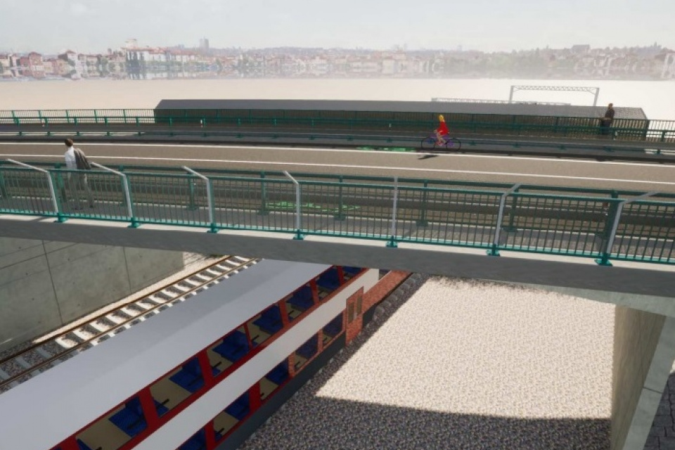 Vizualizácia novovybudovaného mosta. l Zdroj: Enviroportal