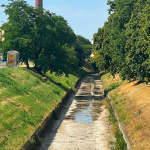 Do koryta Trnávky sa vracia voda. | Foto: Trnavské rádio