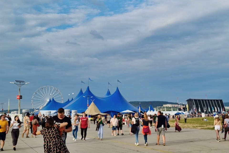 Štvrtková atmosféra festivalu Pohoda. | Foto: red.