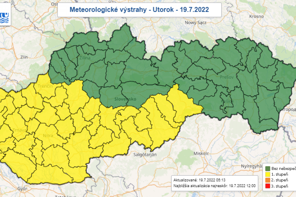 Meteorologické výstrahy