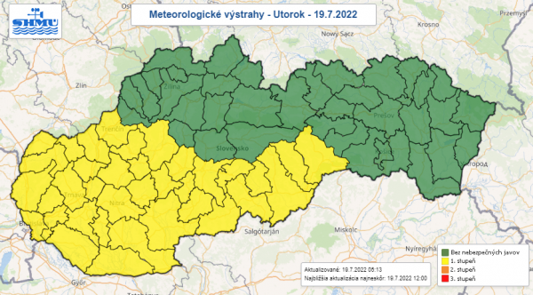 Meteorologické výstrahy