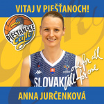 Nová posila Piešťanských Čajok - Anna Jurčenková