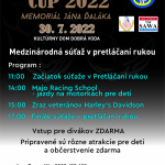 Plagát Dobrá Voda Cup 2022