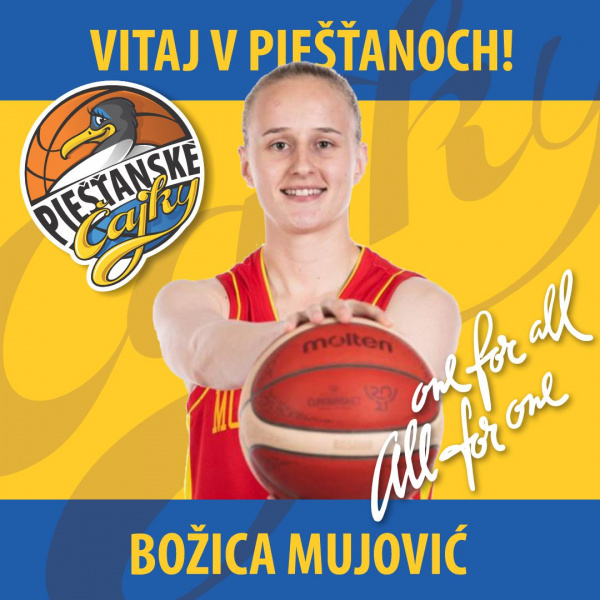 Nová posila Piešťanských Čajok - Božica Mujovic