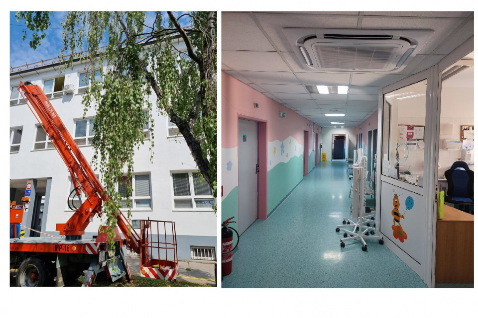V nemocniciach pribudli klimatizácie | Foto: FNTT, NAW