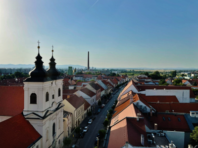 Štefánikova z vtáčej perspektívy. l Foto: Pavol Holý