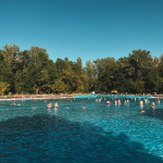 Bazén kúpaliska Kamenný Mlyn v Trnave v týchto dňoch. | Foto: Trnavské rádio