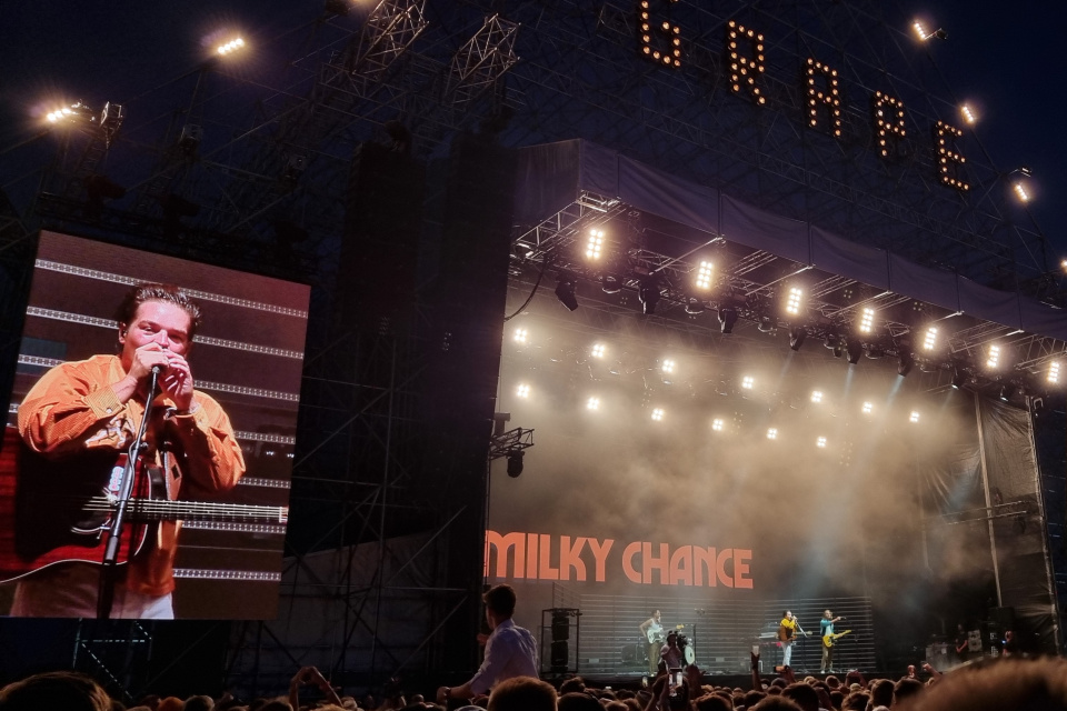 Jedným z headlinerov bola skupina Milky Chance. l Zdroj: TČ
