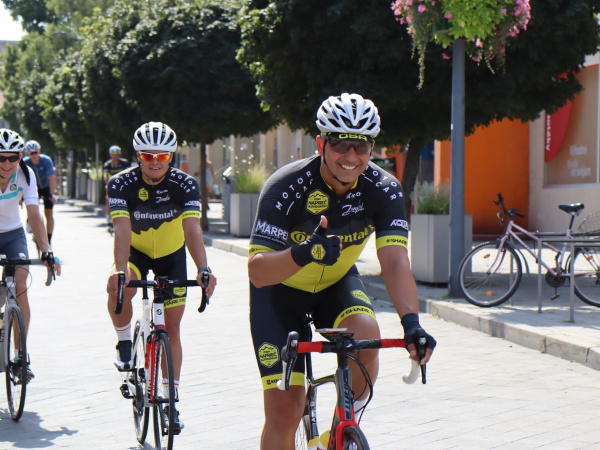 Cyklisti z iniciatívy. l Zdroj: Mesto Hlohovec