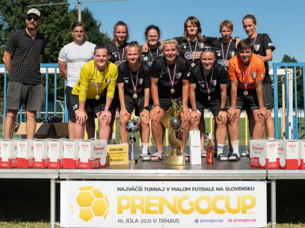 Víťazky ženskej kategórie z tímu Spartak Myjava | Zdroj: TS