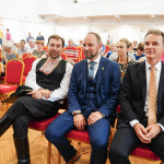 Jozef Viskupič s pánom starostom obce Hlboké Milošom Čobrdom a vice...