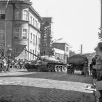 August 1968 na dnešnej Kollárovej ulici v Trnave.