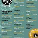 Plagát festivalu Fokus Pokus 2022