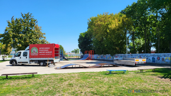 Oprava skejtboardového ihriska v Dunajskej Strede | Foto: Mesto Dunajská Streda