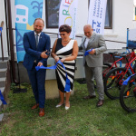 otvorenie pozicovne e-bikov v Smrdákoch | Foto: TTSK