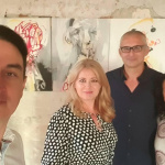 Pani prezidentka na Hlohoveckom zámku | Foto: Primátor Kollár