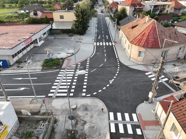 Nová križovatka na Hajdóczyho | Foto: Peter Bročka