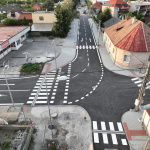 Obnovená križovatka na Hajdóczyho ulici | Zdroj: Fb Peter Bročka
