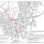 Mapa trasy pelotónu. | Zdroj: Mesto Trnava