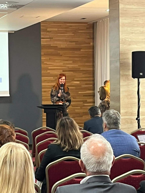 Lekárka Kristína Kadlečíková na kongrese | Zdroj: FNTT