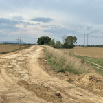 Cesta pred výstavbou novej cyklotrasy | Zdroj: Seredské Novinky