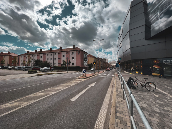 Kollárova ulica pri City Arene. | Foto: Red.