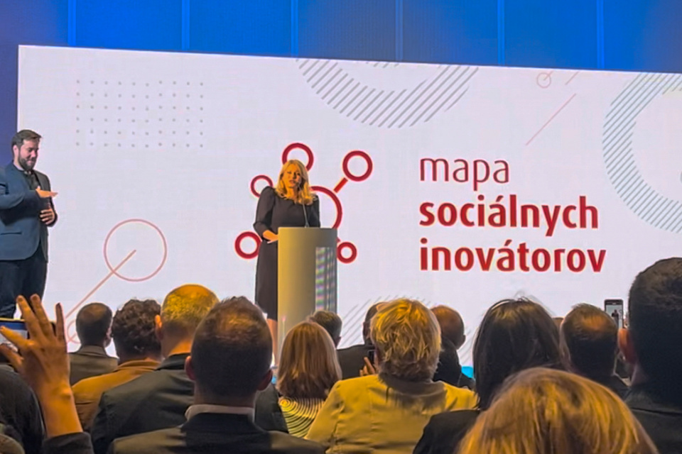 V utorok predstavili Mapu sociálnych inovátorov. Na snímke prezidentka SR Zuzana Čaputová. | Foto: red.