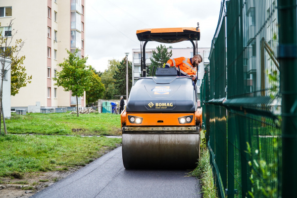 Práce v skalici na sídlisku Clemetisa | Foto: Mesto Skalica
