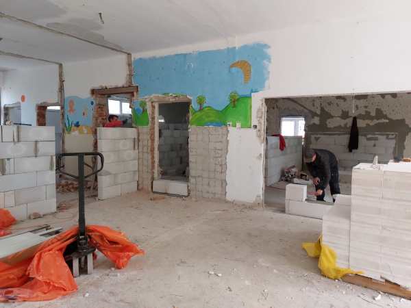 Rekonštrukcia škôlky pokračuje | Foto: Fb Mesto Hlohovec