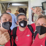 Zuzana Rehák Štefečeková (vpravo) vo Frankfurte | Foto: ZRŠ