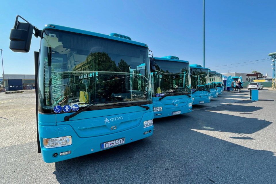 Nové autobusy MHD v Trnave | Foto: Pavol Holý