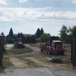 Práce na športovom ihrisku | Zdroj: Marcel Škorec