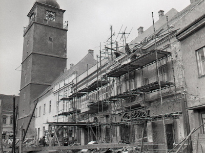 Historické centrum Trnavy v roku 1987 rekoštruovali. | Zdroj: ČSTK / TASR