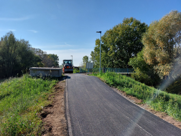 Nový asflatový povrch | Zdroj: Mesto Hlohovec