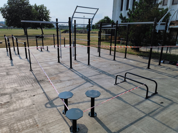 Workout ihrisko čoskoro sprístupnia. | Foto: FB Peter Bročka