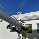 Zatmenie Slnka v Hlohovci sledovalo množstvo návštevníkov tamojšej hvezdárne. | Foto: Trnavské rádio