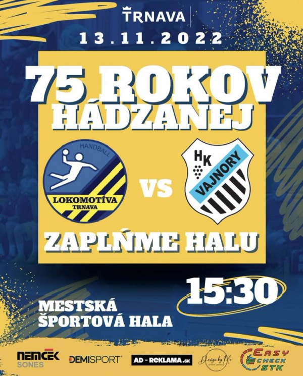 Plagát zápasov | Zdroj: HBC Trnava