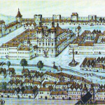 Trnavská univerzita na kolorizovanej rytine z 18. storočia | Zdroj: TRUNI