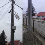 Spadnuté drôty v Jaslovských Bohuniciach | Foto: Martin Jurkovič, fb