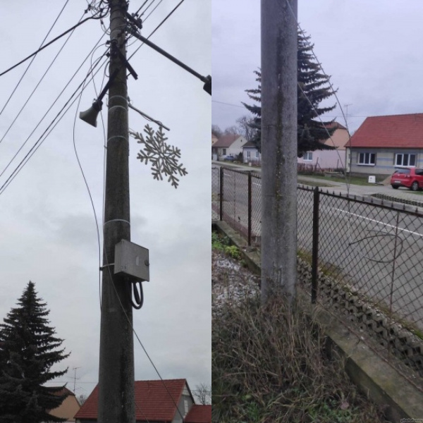 Spadnuté drôty v Jaslovských Bohuniciach | Foto: Martin Jurkovič, fb