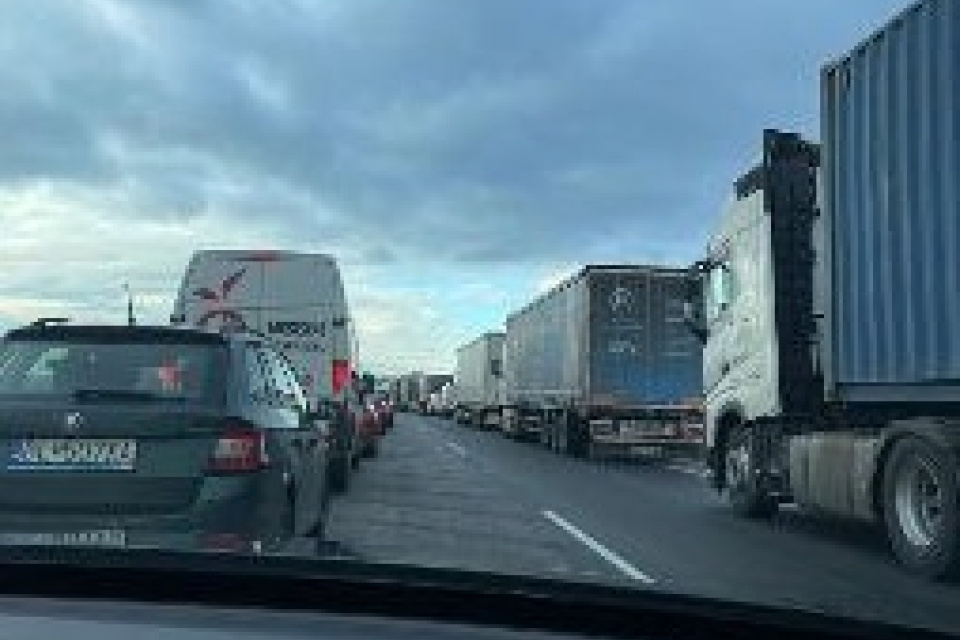 Aktuálne kolóny | Zdroj: waze