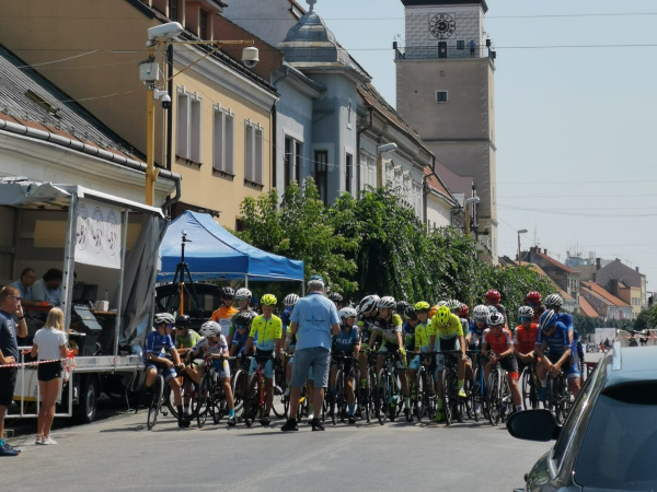 Cyklistické preteky v centre Trnavy | Foto: redakcia
