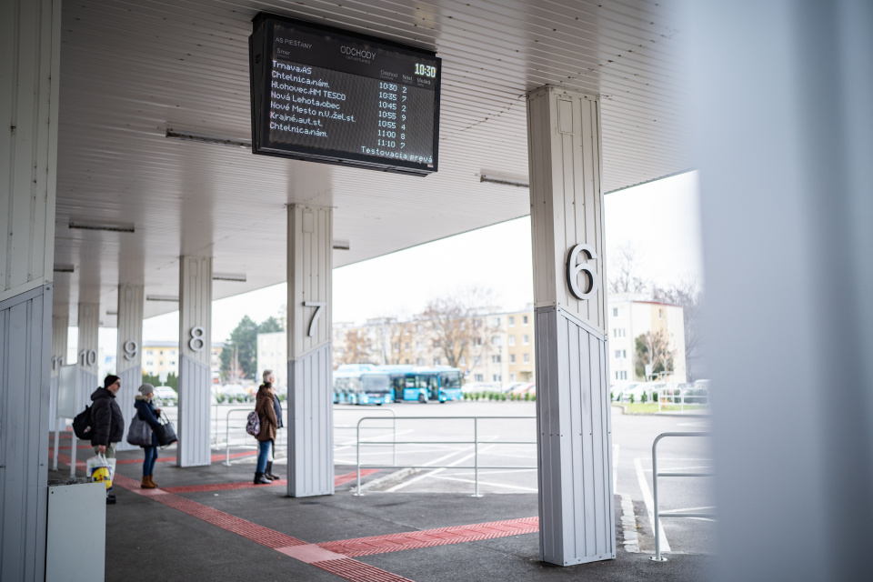 Autobusová stanica v Piešťanoch v novom šate. | Zdroj: TS