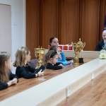 Ocenené malé gymnastky | Zdroj: Mesto Galanta