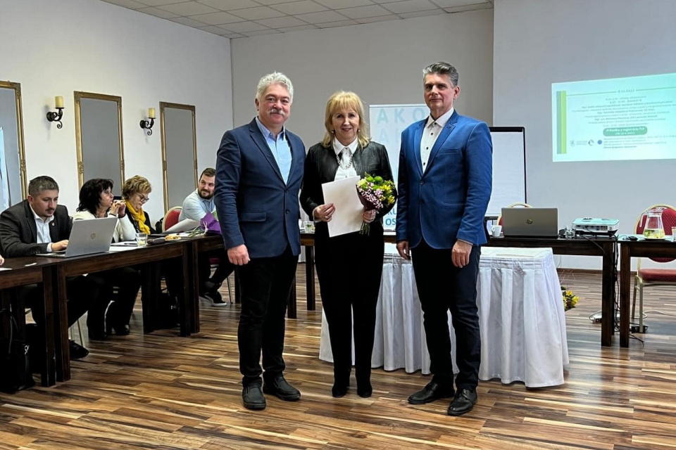 Ocenená Anna Pekárová | Zdroj: Trnavské osvetové stredisko