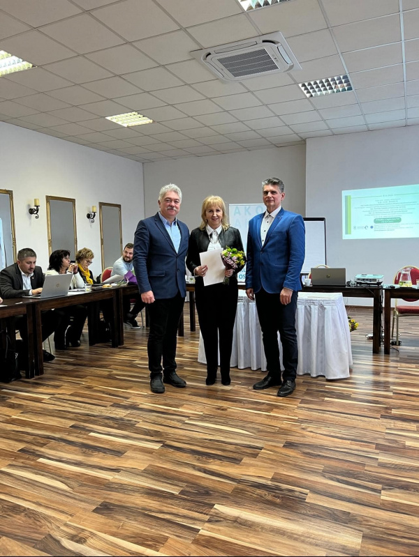 Ocenená Anna Pekárová | Zdroj: Trnavské osvetové stredisko