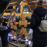 Ľudia môžu obdivovať aj drevené sochy I Zdroj: Mesto Hlohovec