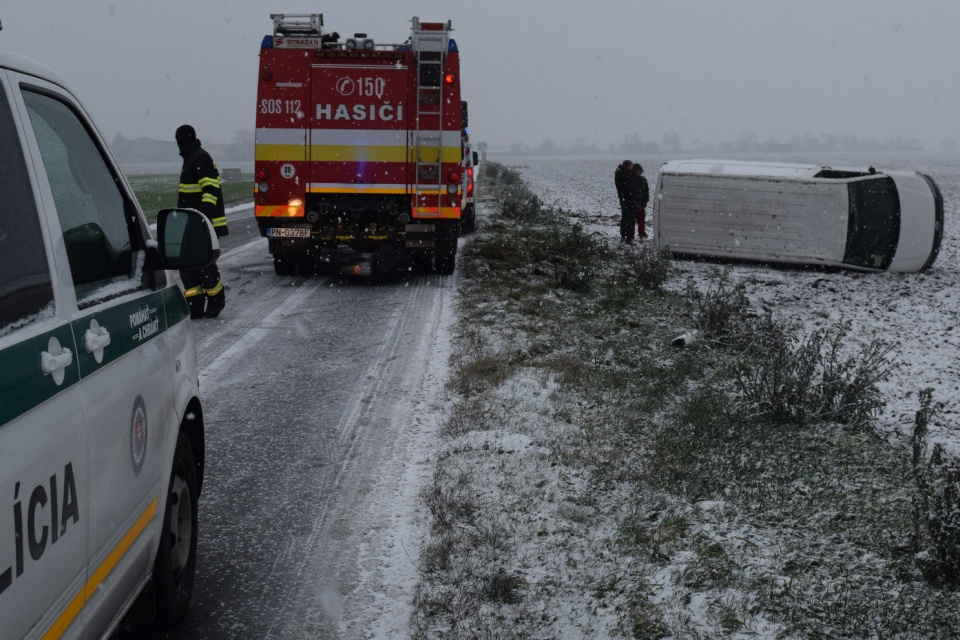 Jedna z nehôd na trnavských cestách | Zdroj: KR PZ TT