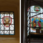 Nové vitráže v dechtickom kostole | Zdroj: Obec Dechtice